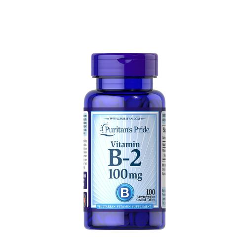 Puritan's Pride Vitamin B-2 100mg (100 Tablets)