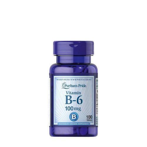 Puritan's Pride Vitamin B-6 100 mg (100 Tablets)