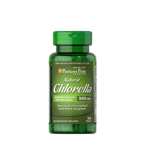 Puritan's Pride Natural Chlorella 500 mg (120 Tablets)