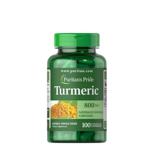Puritan's Pride Turmeric 800 mg (100 Capsules)