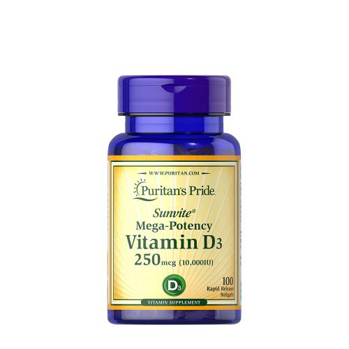 Puritan's Pride Vitamin D3 10,000 IU (100 Softgels)