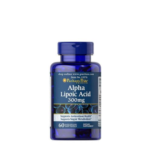 Puritan's Pride Alpha Lipoic Acid 300 mg (60 Softgels)