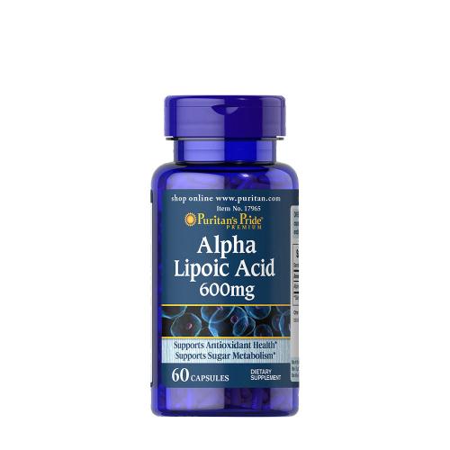 Puritan's Pride Alpha Lipoic Acid 600 mg (60 Capsules)