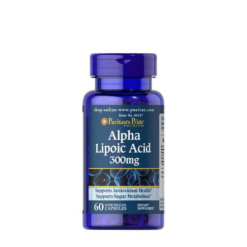 Puritan's Pride Alpha Lipoic Acid 300 mg (60 Capsules)