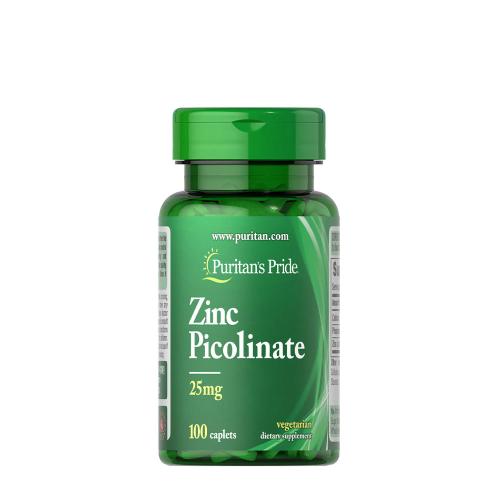 Puritan's Pride Zinc Picolinate 25 mg (100 Caplets)