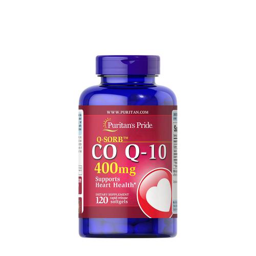 Puritan's Pride Q-Sorb™ CO Q-10 400 mg (120 Softgels)