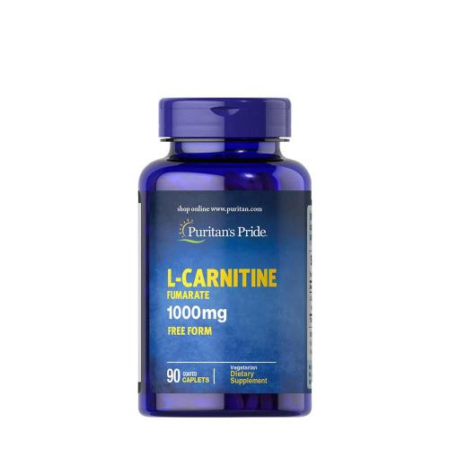 Puritan's Pride L-Carnitine Fumarate 1000 mg (90 Caplets)