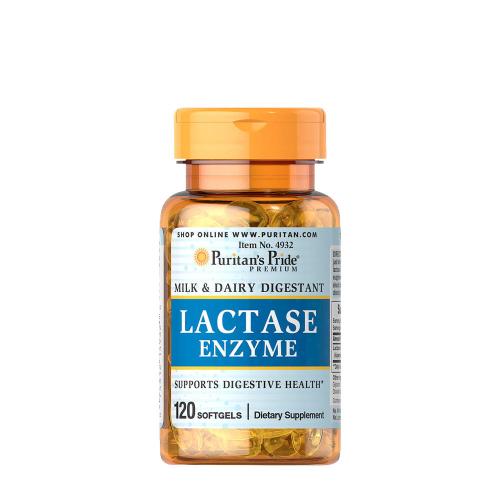Puritan's Pride Lactase Enzyme 125 mg (120 Softgels)