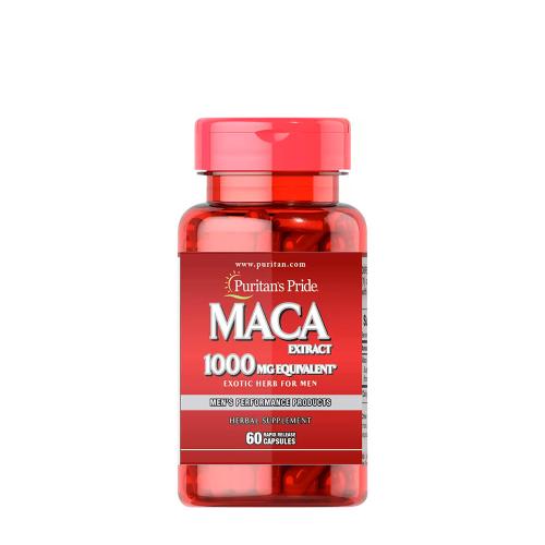 Puritan's Pride Maca 1000 mg Exotic Herb for Men (60 Capsules)