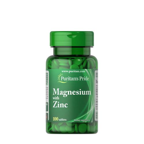 Puritan's Pride Magnesium With Zinc (100 Tablets)