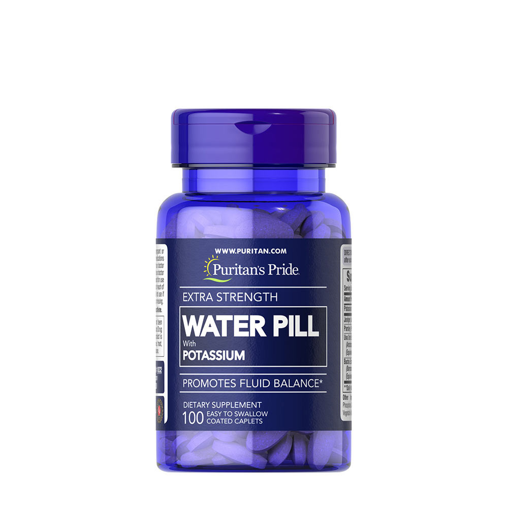 Puritan s Pride Extra Strength Water Pill 100 Coated Caplets