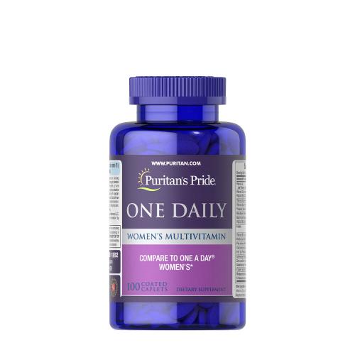 Puritan's Pride One Daily Women's Multivitamin with Zinc (100 Caplets)