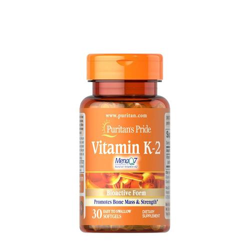 Puritan's Pride Vitamin K-2 (MenaQ7) 50 mcg (30 Softgels)