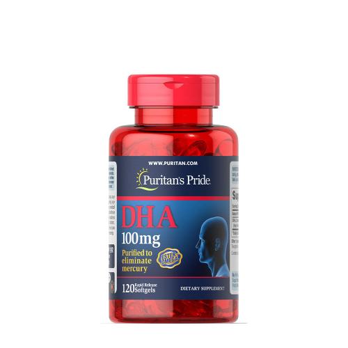 Puritan's Pride DHA 100 mg (120 Softgels)