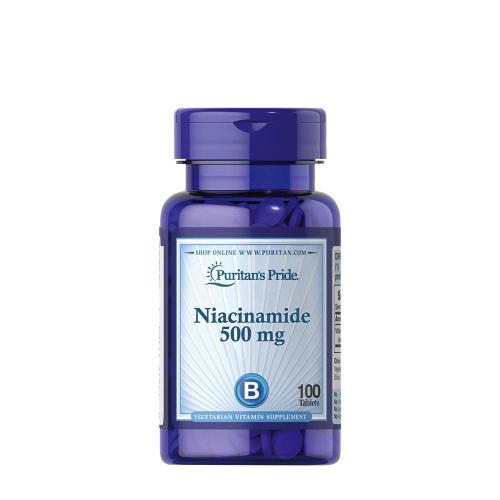 Puritan's Pride Niacinamide 500 mg (100 Tablets)