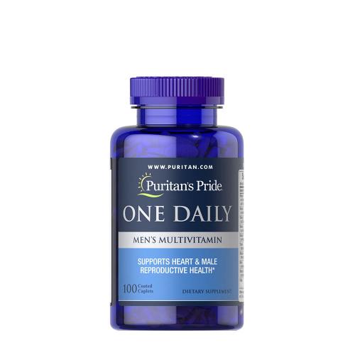 Puritan's Pride One Daily Men's Multivitamin (100 Caplets)