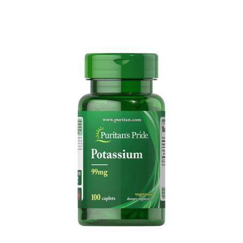 Puritan's Pride Potassium 99 mg (100 Caplets)