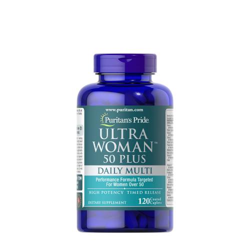 Puritan's Pride Ultra Woman™ 50 Plus Multi-Vitamin (120 Caplets)