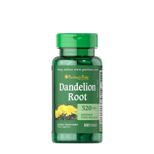 Puritan's Pride Dandelion Root 520 mg (100 Capsules)