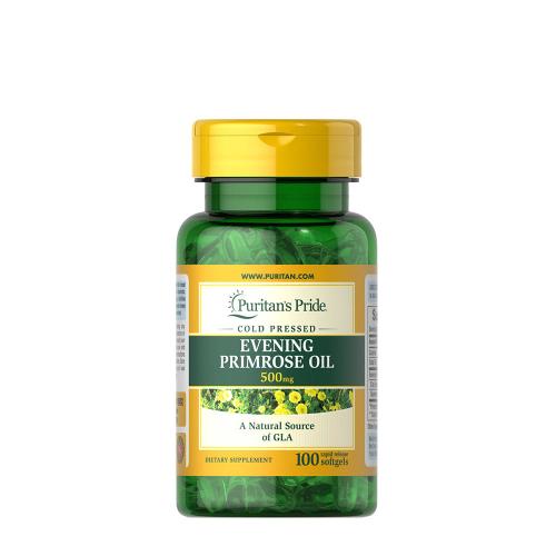 Puritan's Pride Evening Primrose Oil 500 mg with GLA (100 Softgels)