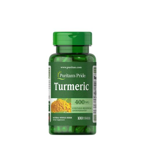 Puritan's Pride Turmeric 400 mg (100 Capsules)