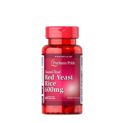 Puritan's Pride Red Yeast Rice 600 mg (60 Capsules)