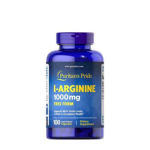 Puritan's Pride L-Arginine 1000 mg (100 Capsules)
