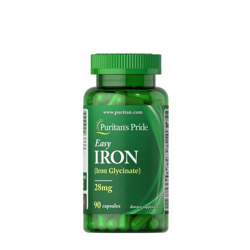 Puritan's Pride Easy Iron 28 mg (90 Capsules)