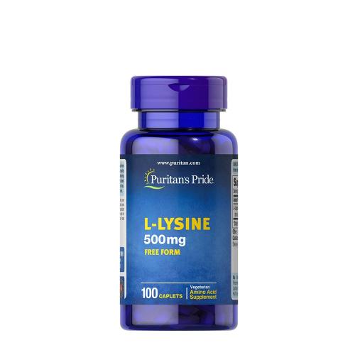 Puritan's Pride L-Lysine 500mg (100 Caplets)