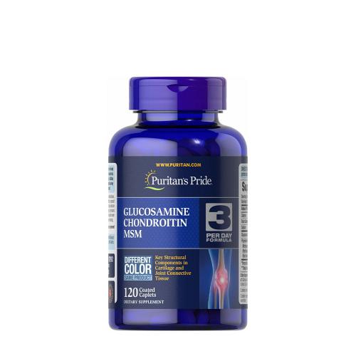 Puritan's Pride Glucosamine, Chondroitin And MSM (120 Caplets)