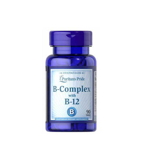 Puritan's Pride Vitamin B-Complex and Vitamin B-12 (90 Tablets)