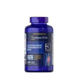   Puritan's Pride Double Strength Glucosamine, Chondroitin & MSM (480 Caplets)