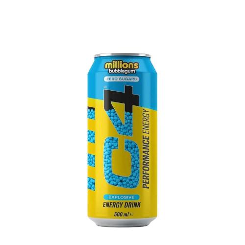 Cellucor C4 Explosive Energy Drink (500 ml, Millions Bubblegum)