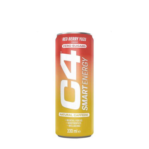 Cellucor Smart Energy Drink (330 ml, Red Berry Yuzu)