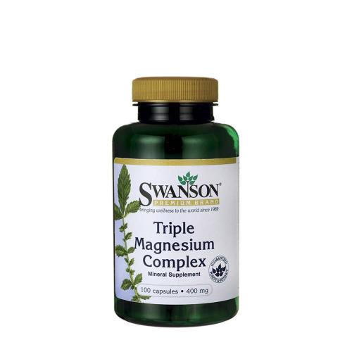 Swanson Triple Magnesium Complex (100 Capsules)
