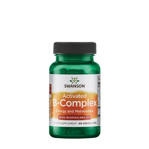 Swanson Activated B-Complex High Bioavailability (60 Veggie Capsules)