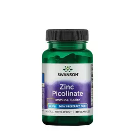   Swanson Zinc Picolinate - Body Preferred Form 22 mg (60 Capsules)