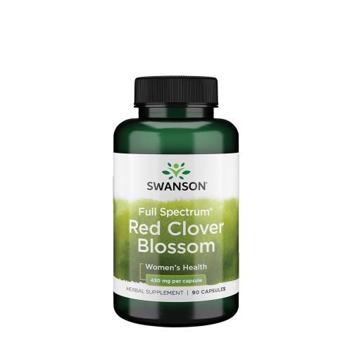 Swanson Full Spectrum Red Clover Blossom 430 mg (90 Capsules)