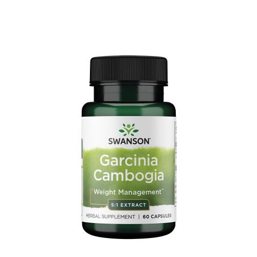 Swanson Garcinia Cambogia 5:1 Extract 80 mg (60 Capsules)