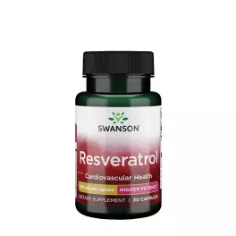 Swanson Resveratrol - Higher Potency 250 MG (30 Capsules)