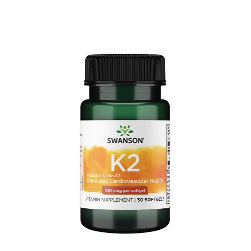 Swanson Vitamin K2 - Natural (30 Softgels)
