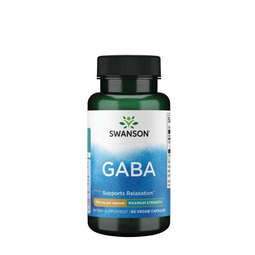 Swanson GABA (60 Capsules)