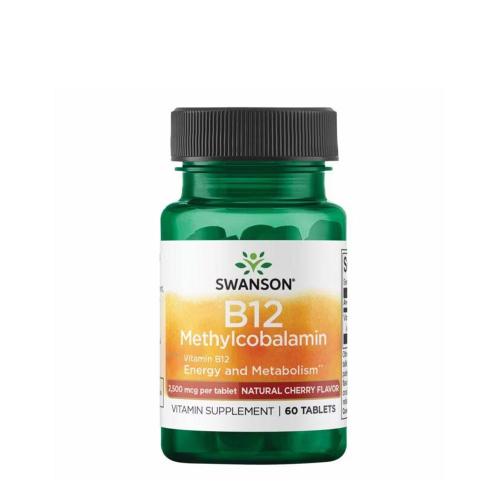 Swanson Vitamin B12 Methylcobalamin (60 Tablets)