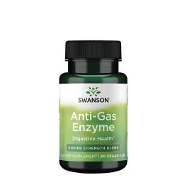 Swanson Anti-Gas Enzyme - Higher Strength (90 Veg Capsules)