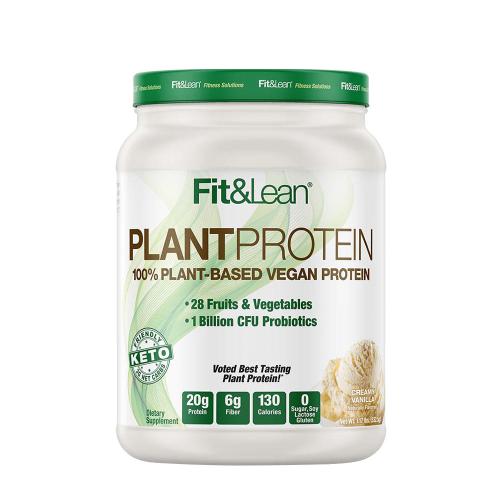 Fit & Lean Plant Protein (533 g, Creamy Vanilla)