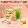 Fit & Lean Matcha Amore - Iced Tea (47 g, Peach Iced Tea)