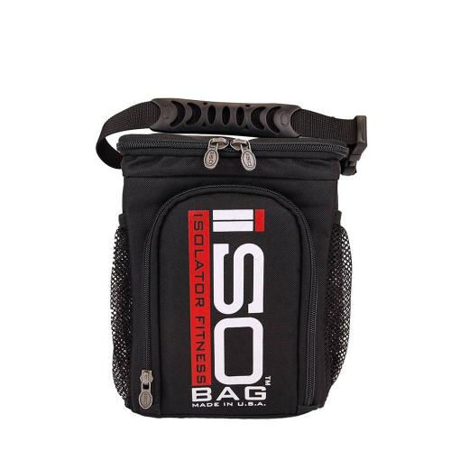 Isolator Fitness ISOBAG 3 Meal (1 pc, Black with Red & White Logo)