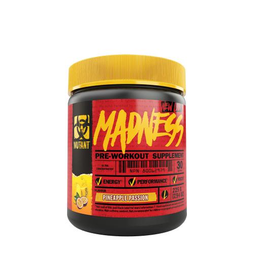 Mutant Madness - Pre-Workout formula (225 g, Pineapple Passion)