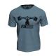 FA - Fitness Authority T-Shirt Double Neck (Size: S) (S, Blue)