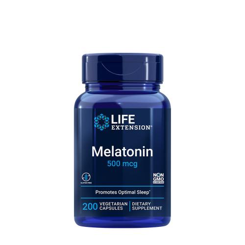 Life Extension Melatonin 500 mcg (200 Veg Capsules)